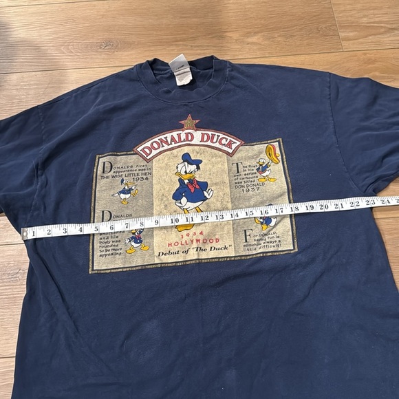 Vintage Disney Donald Duck TShirt size rubbed off - Picture 6 of 8
